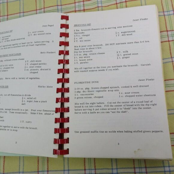 Made with More Love United Methodist Women of Whitefish Bay Wisconsin Cook Book - Picture 4 of 10